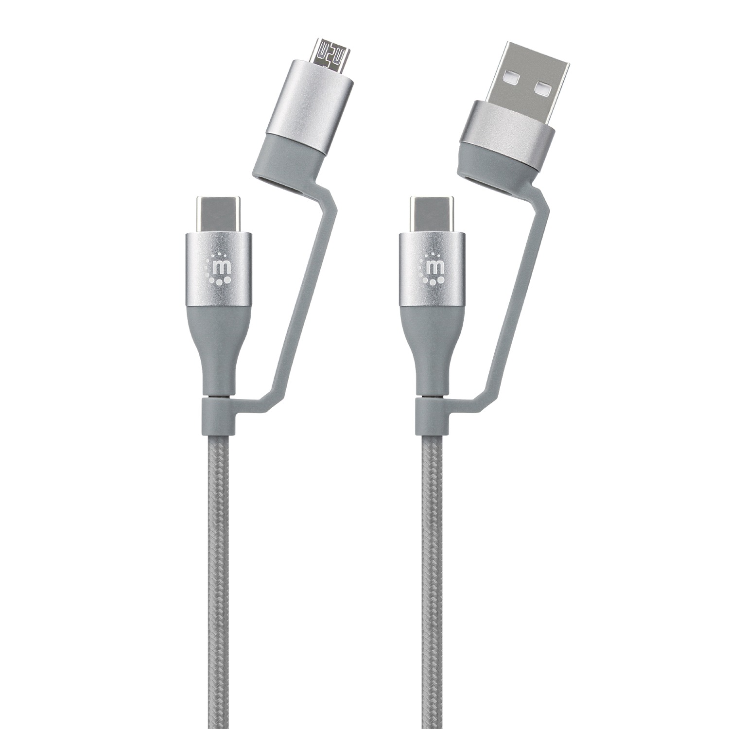 Manhattan 390606 - 4-IN-1 TYPE-C CHARGING CABLE