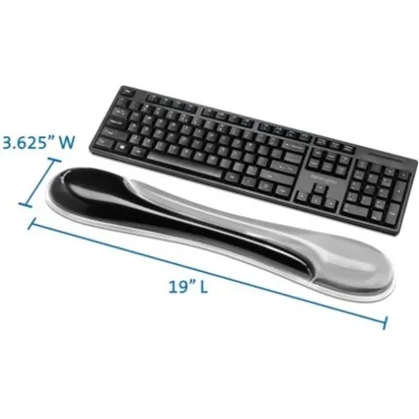 KENSINGTON K62395US — Comfort Gel Keyboard Wrist Rest for Ergonomic Typing