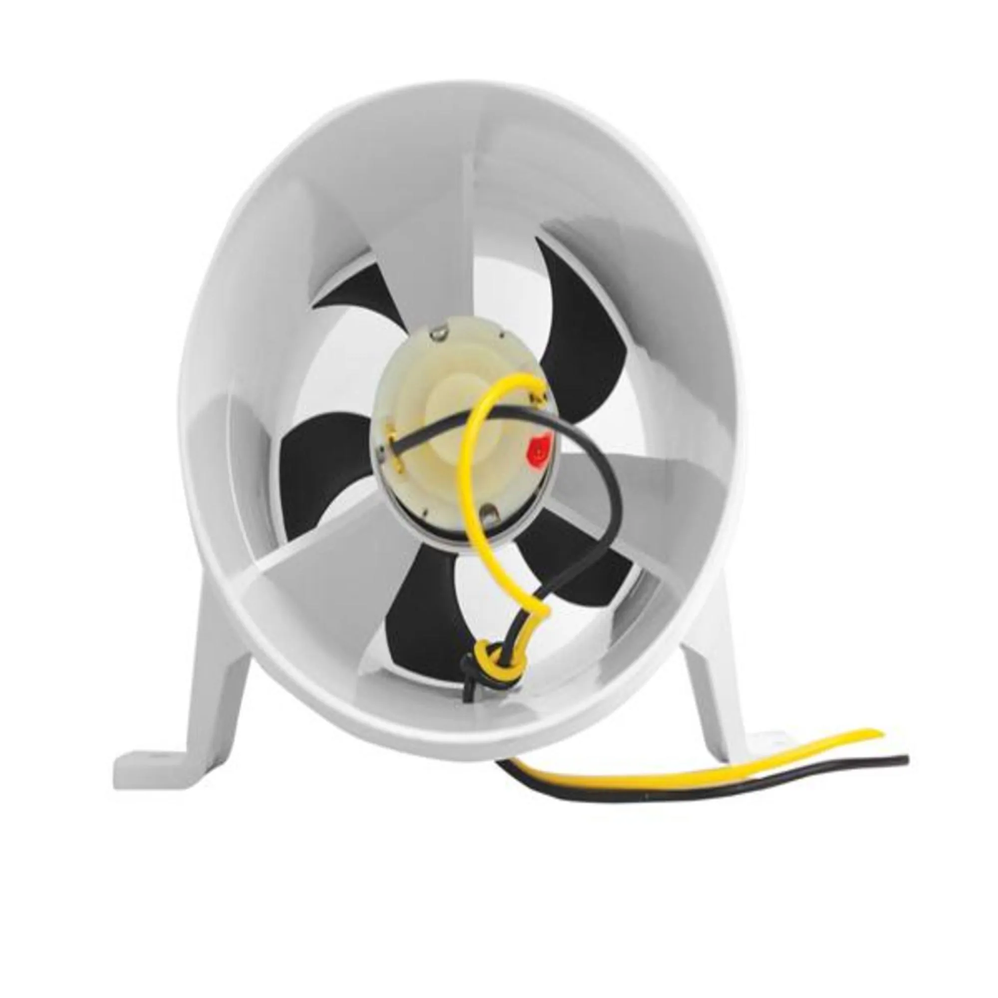 Attwood Marine 1747-4 - Attwood Turbo 4000 Series II 12V In-Line Blower - White