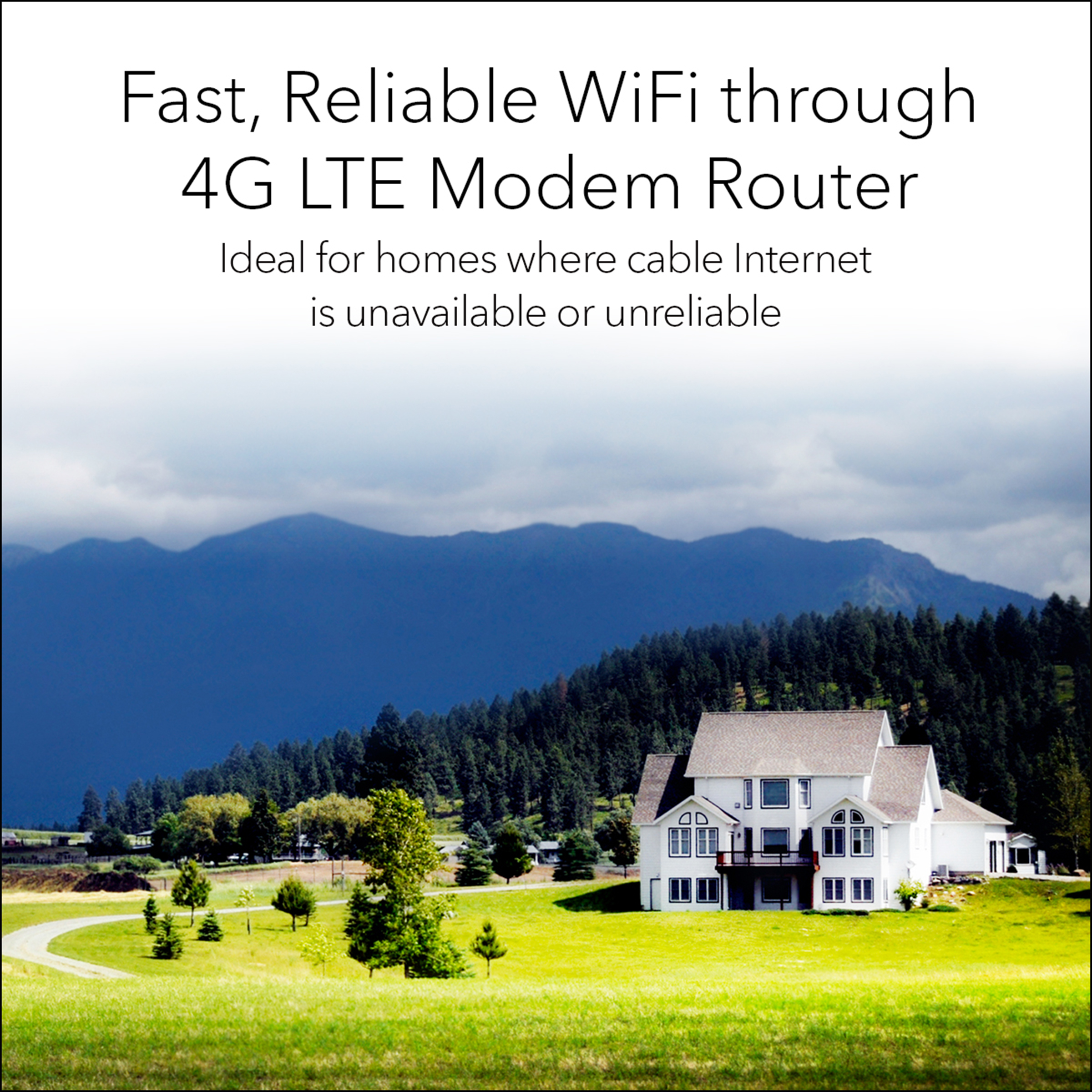 NETGEAR LBR20-100NAS - Orbi 4G LTE Wifi Router