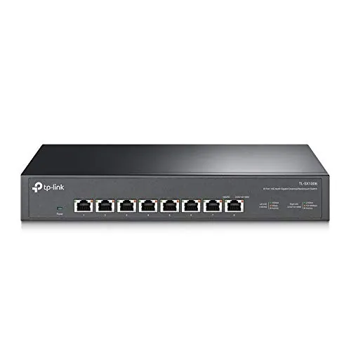 TPLINK TL-SX1008 — 8-PORT 10G MULTI-GIGABIT DESKTOP/RACKMOUNT SWITCH