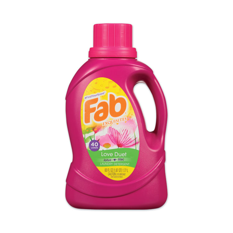 US NONWOVENS CORP FABBB34 - DETERGENT,FAB,60OZ,SUNSET