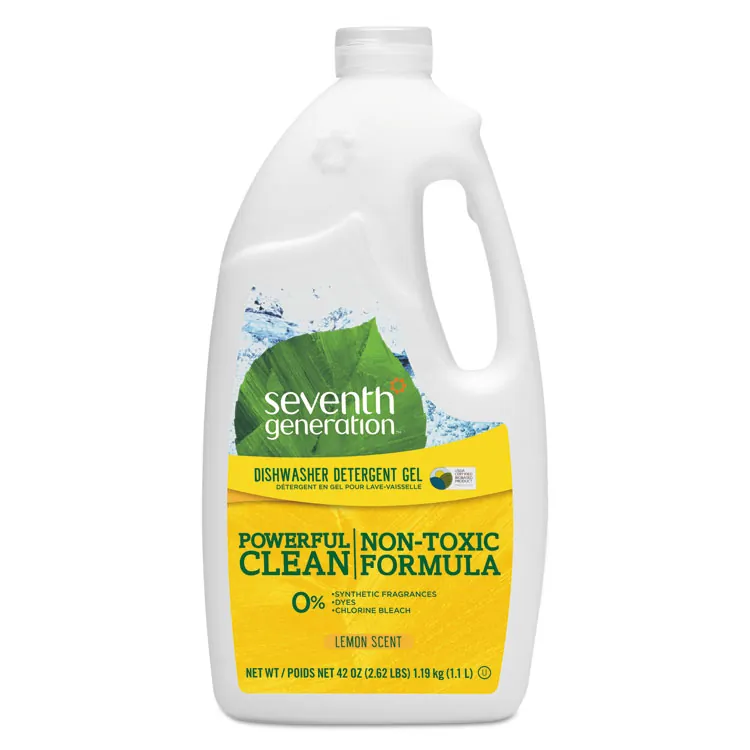 SEVENTH GENERATION SEV 22171 — Natural Lemon Dishwasher Gel - 42 Oz Bottle
