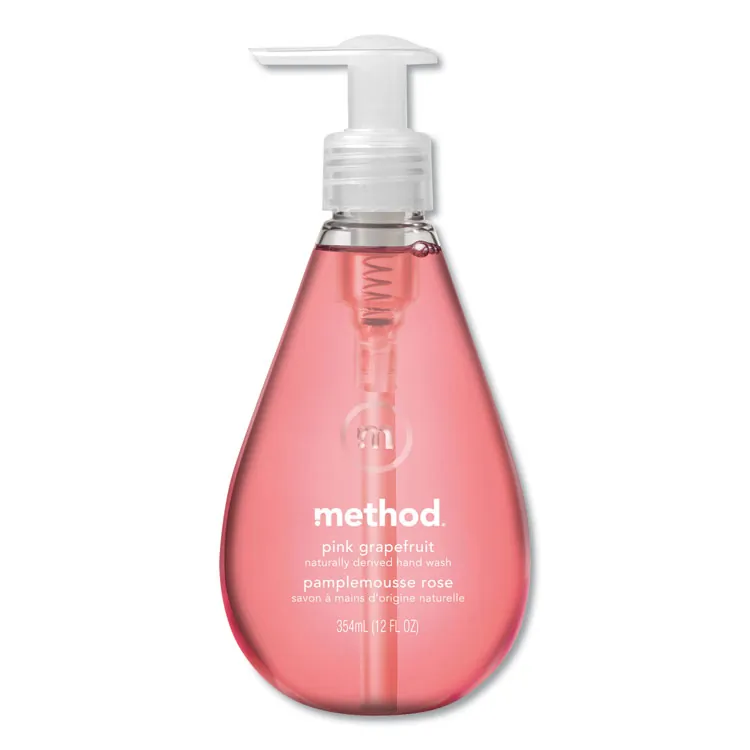 METHOD PRODUCTS INC. MTH00039 — Pink Grapefruit Gel Hand Wash - 12 Oz Pump Bottle
