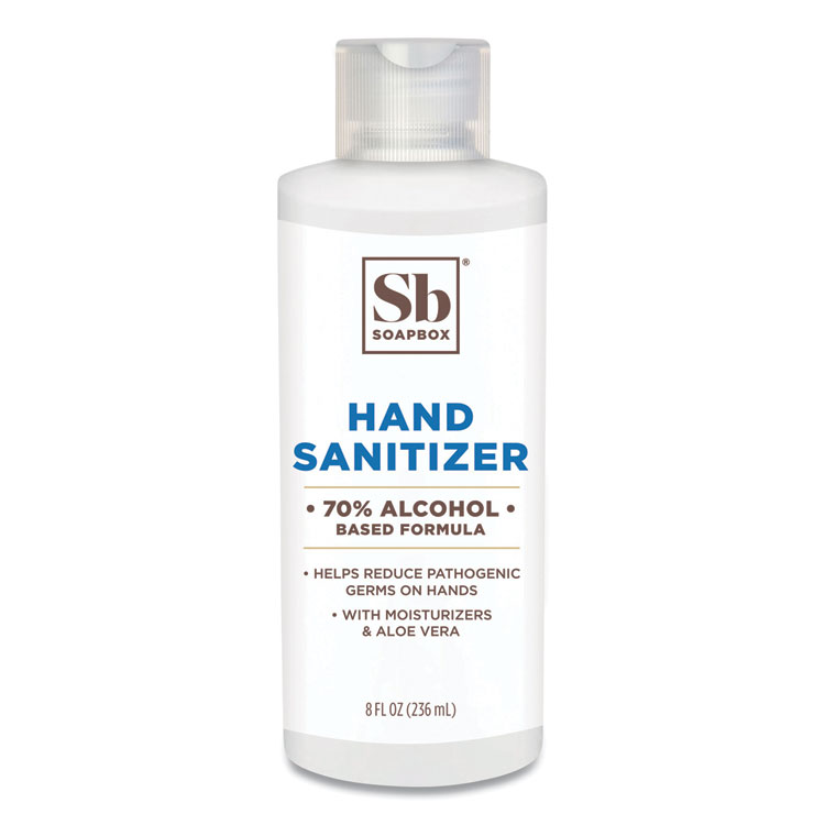 SOAPBOX 77141 - SANITIZER,HAND, 8OZ,24CT