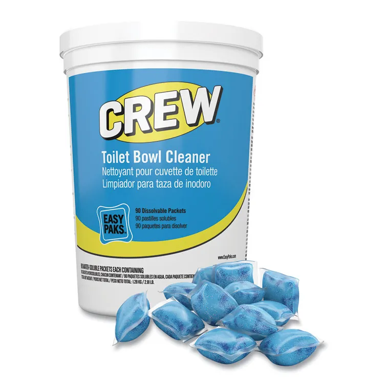 DIVERSEY CBD540731 — Crew Toilet Bowl Cleaner Easy Paks - Fresh Floral Scent