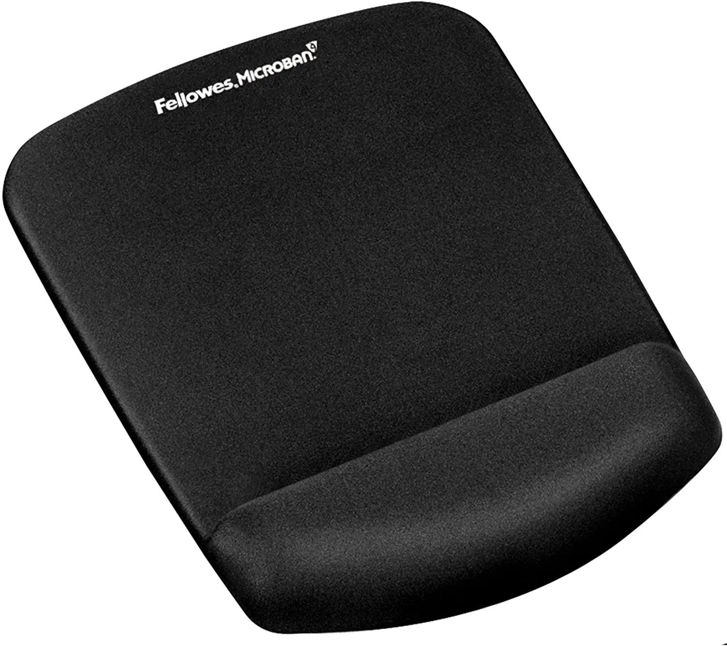 FELLOWES 9252001 — PLUSH TOUCH MOUSEPAD/WRISTREST W/FOAM FUSION TECHNOLOGY