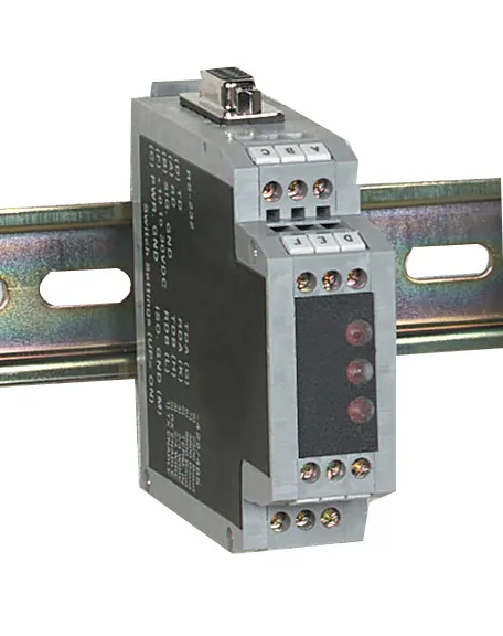 BLACK BOX CORPORATION ICD100A — ASYNC RS232 TO RS422/485 INTERFACE CONVERTER - (2) 6-POSITION TERMINAL BLOCKS