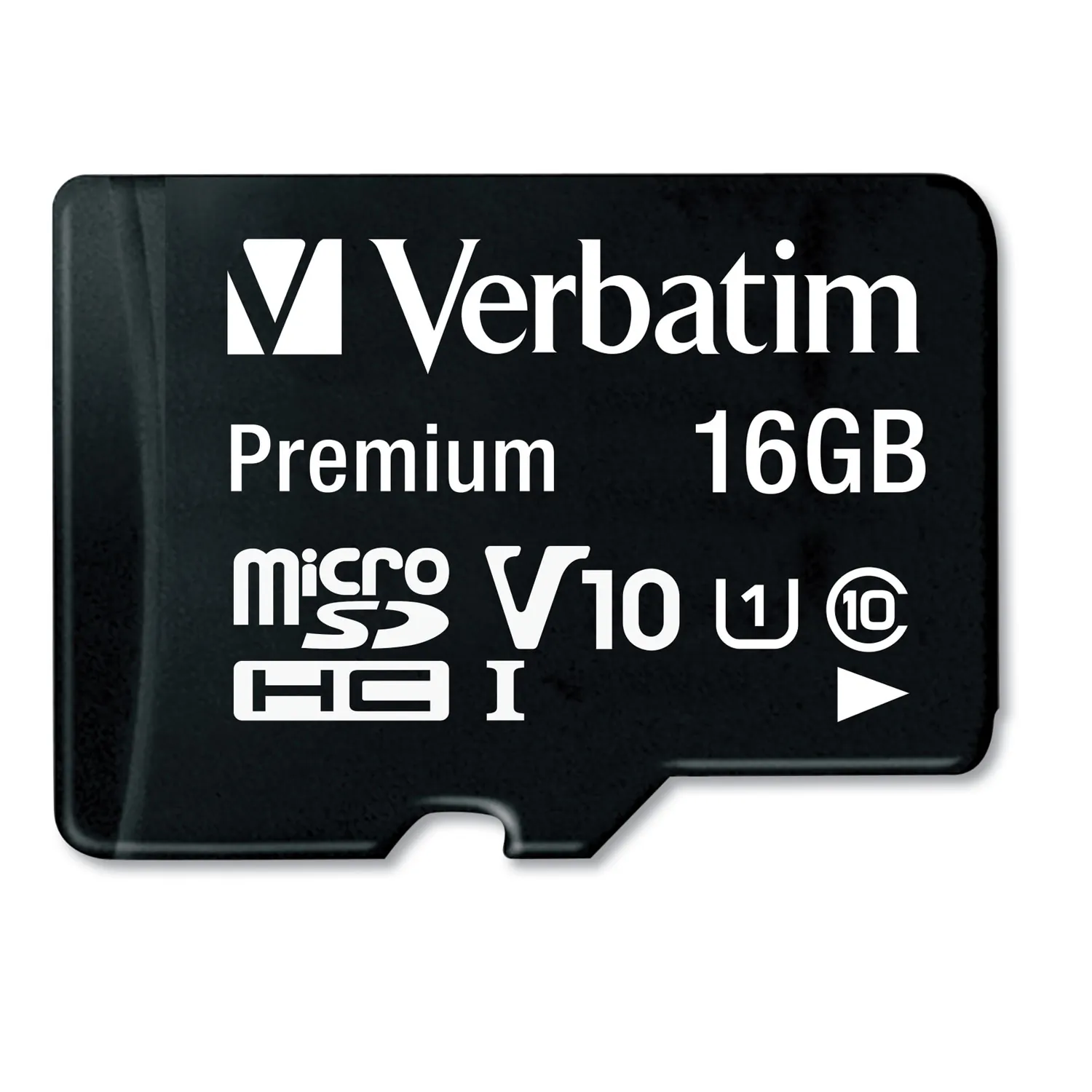 VERBATIM 44082 — MICROSDHC 16GB CLASS 10 W ADAPTER