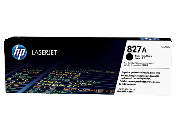 HP CF300A — HP 827A (CF300A) Toner Cartridge - Single Pack - Laser - Standard Yield - 29500 Pages - Black - 1 Each