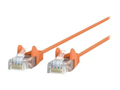 Belkin CE001B15-ORG-S — PATCH CABLE - UNSHIELDED TWISTED PAIR (UTP) - MALE LEFT GENDER - MALE RIGHT GEND