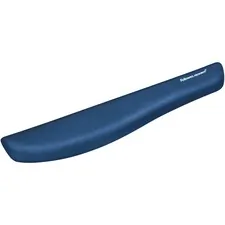 FELLOWES 9287401 — PLUSHTOUCH KEYBOARD WRIST REST W/ FOAMFUSION-BLUE