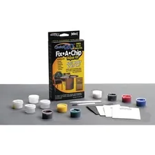 Master Manufacturing Company Inc MAS 18084 — Master Mfg. Co ReStor-It® Quick20™ Fix-A-Chip Repair Kit - 7 Intermixable Colors, Mixing Cup, Applicator, Color Mixing Guide