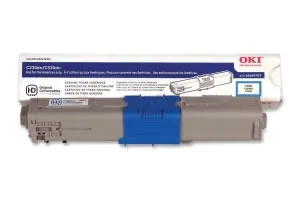 OKIDATA 46508703 — OKI 3K Cyan Toner Cartridge For C332 and MC363 Series 46508703