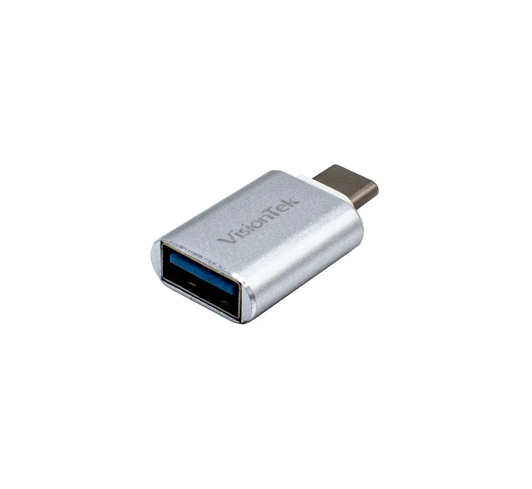 Visiontek 901223 — USB C TO USB A ADAPTER PLUG (M/F)