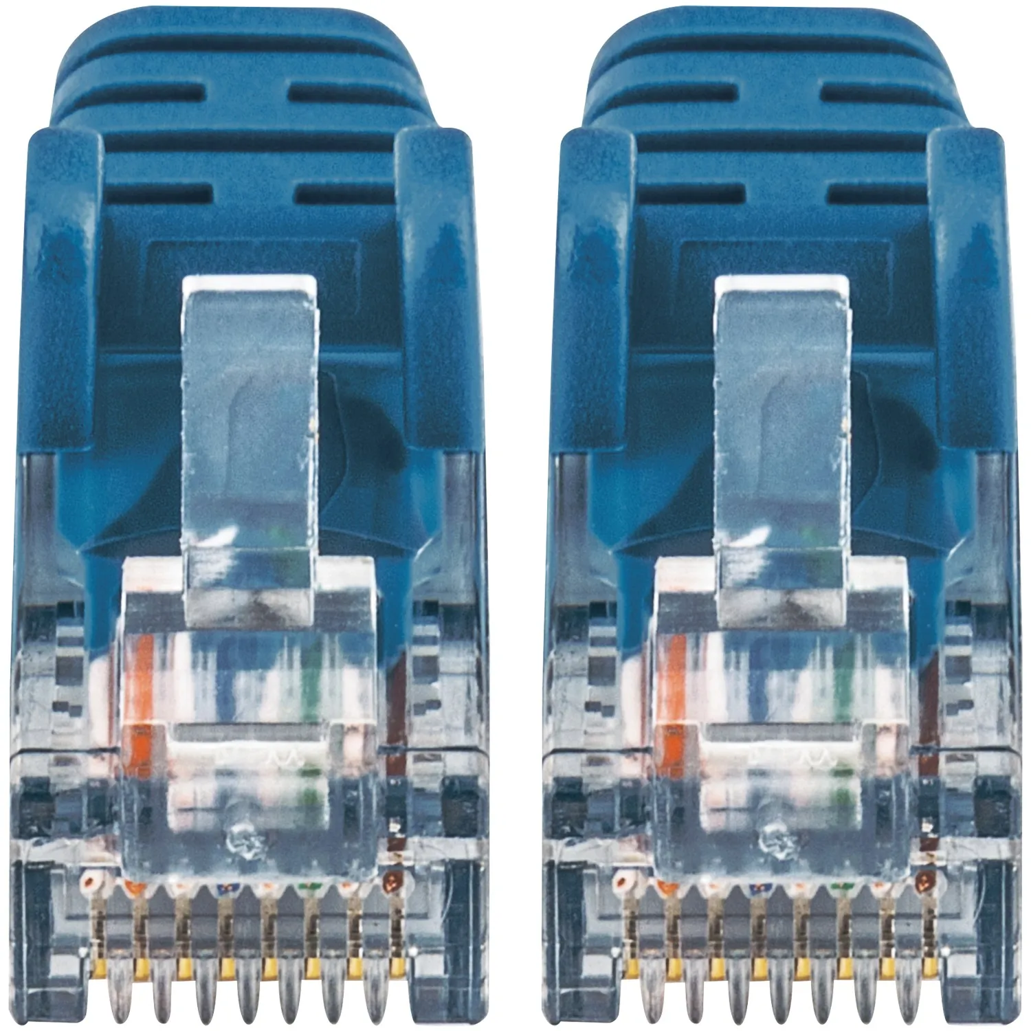 Intellinet 742177 - CAT6 UTP Slim Network Patch Cable - 6ft, Blue