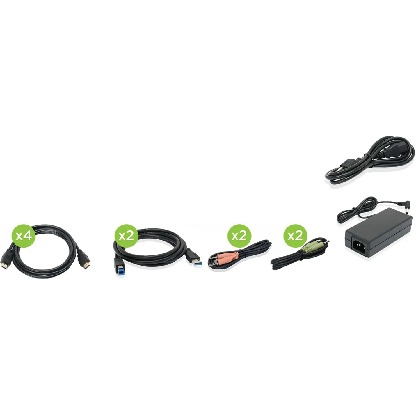 IOGear GCS1942H — 2-Port 4K Dual View KVMP Switch with HDMI Support