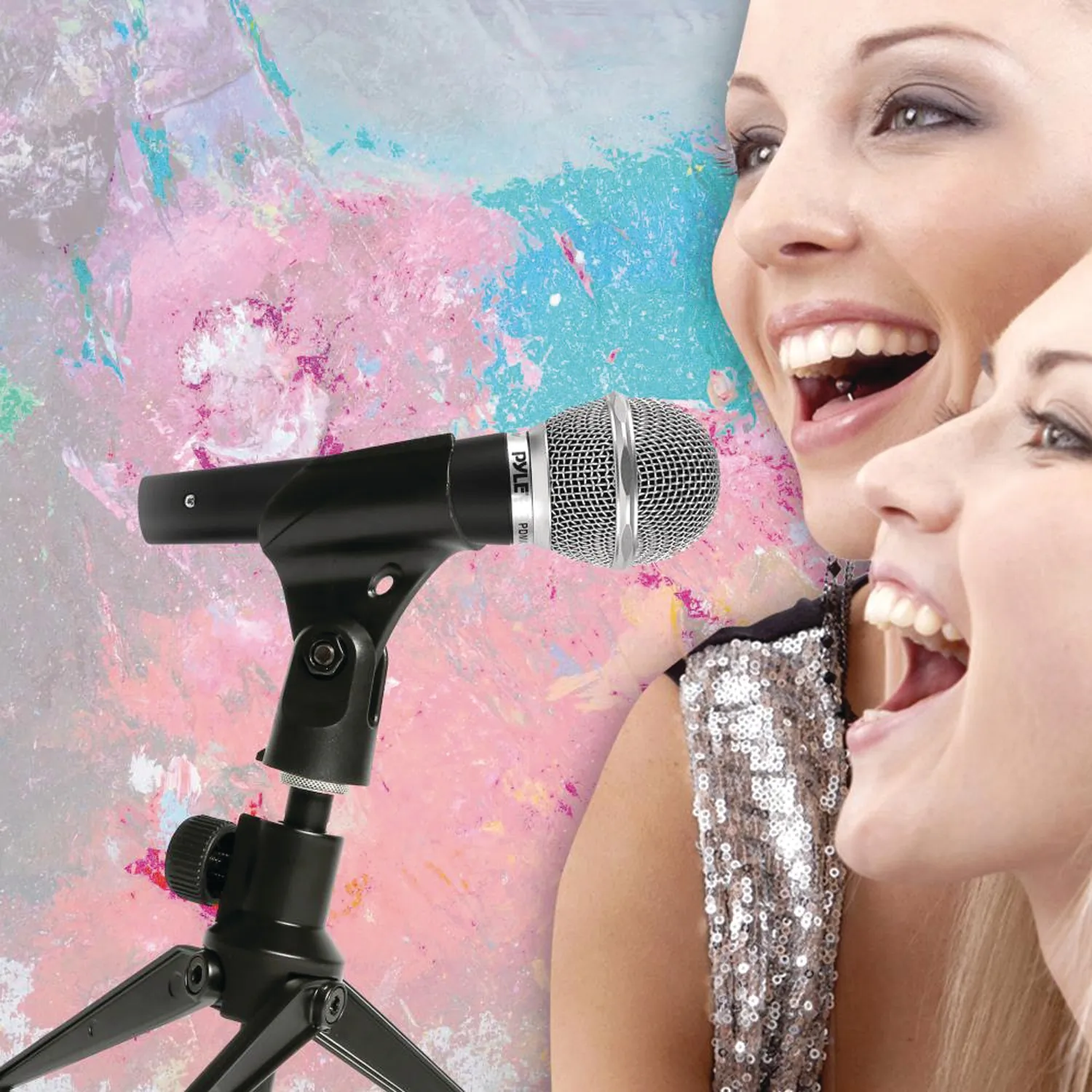 PYLE PMKSDT25 — Pyle Pro(R) PMKSDT25 Adjustable Desktop Tripod Microphone Stand