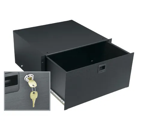 LEGRAND TD4LK — 4SP TEXT. DRAWER W/LOCK