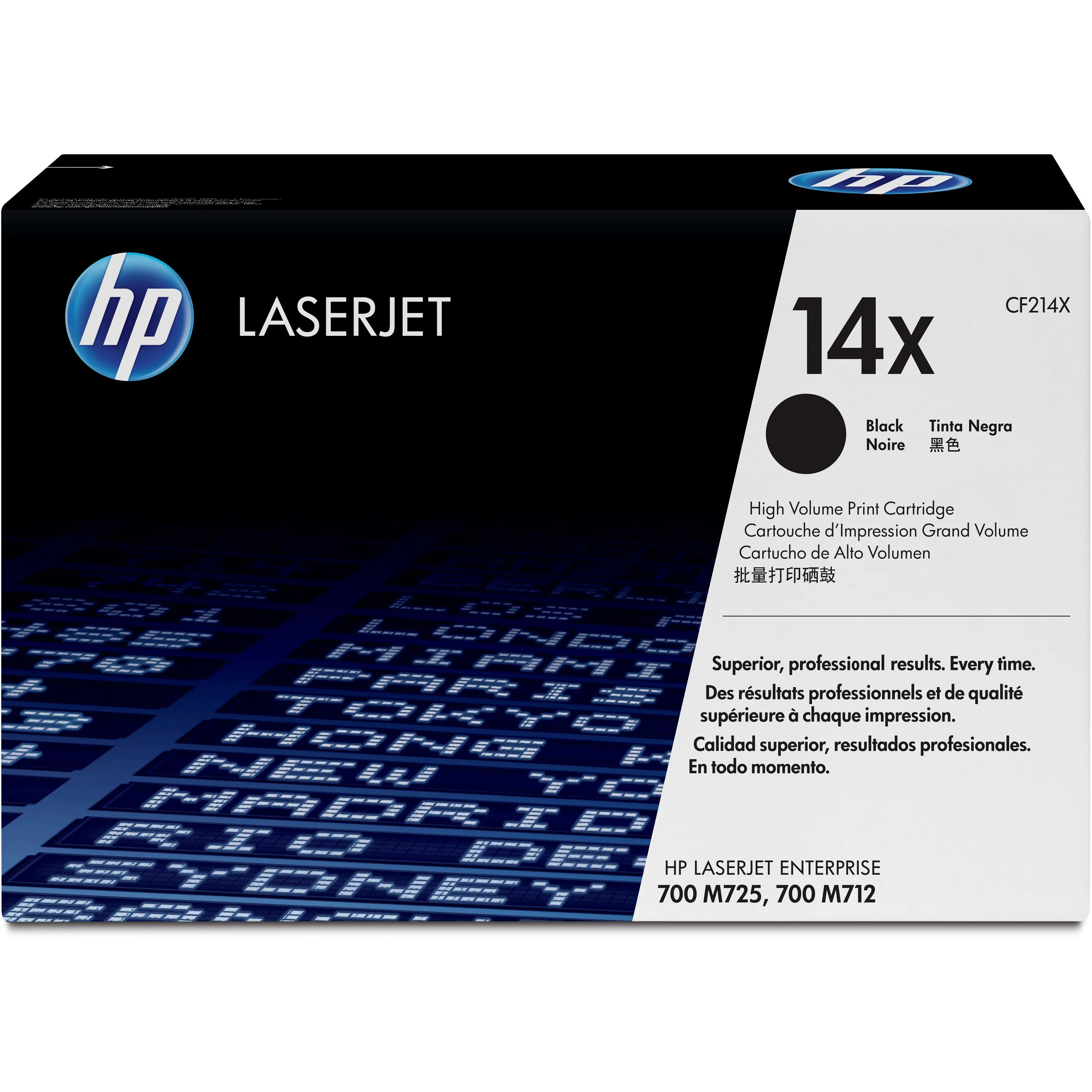 HP CF214X — HP Toner, CF214X, 14X, Black, 17,500 pg yield