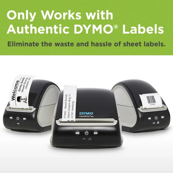 DYMO 2112554 — LABELWRITER 5XL - LABEL PRINTER - DIRECT THERMAL - USB,LAN - UP TO 53 LABELS PER