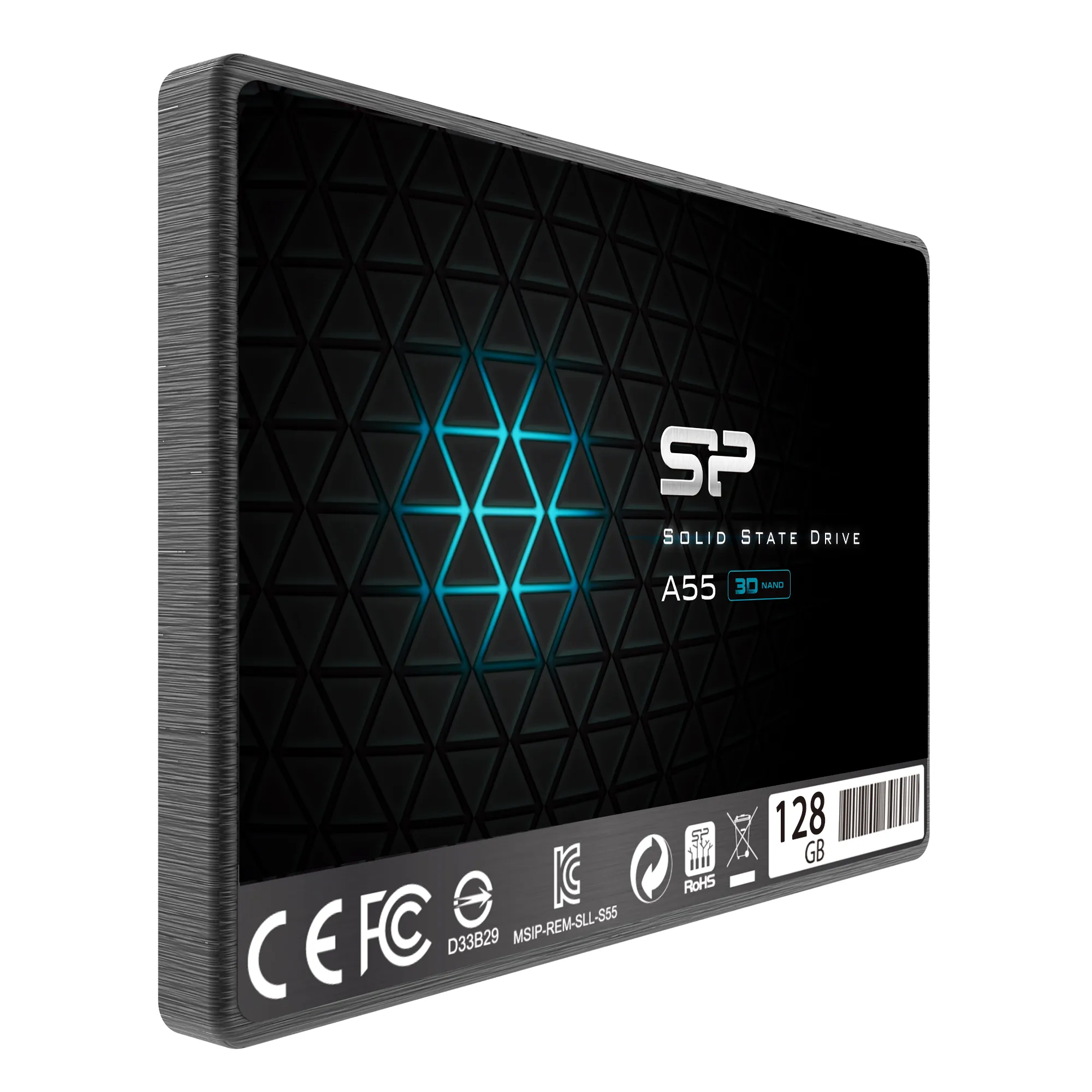 SILICON POWER SP128GBSS3A55S25 — 128GB 2.5-Inch SATA TLC Solid State Drive