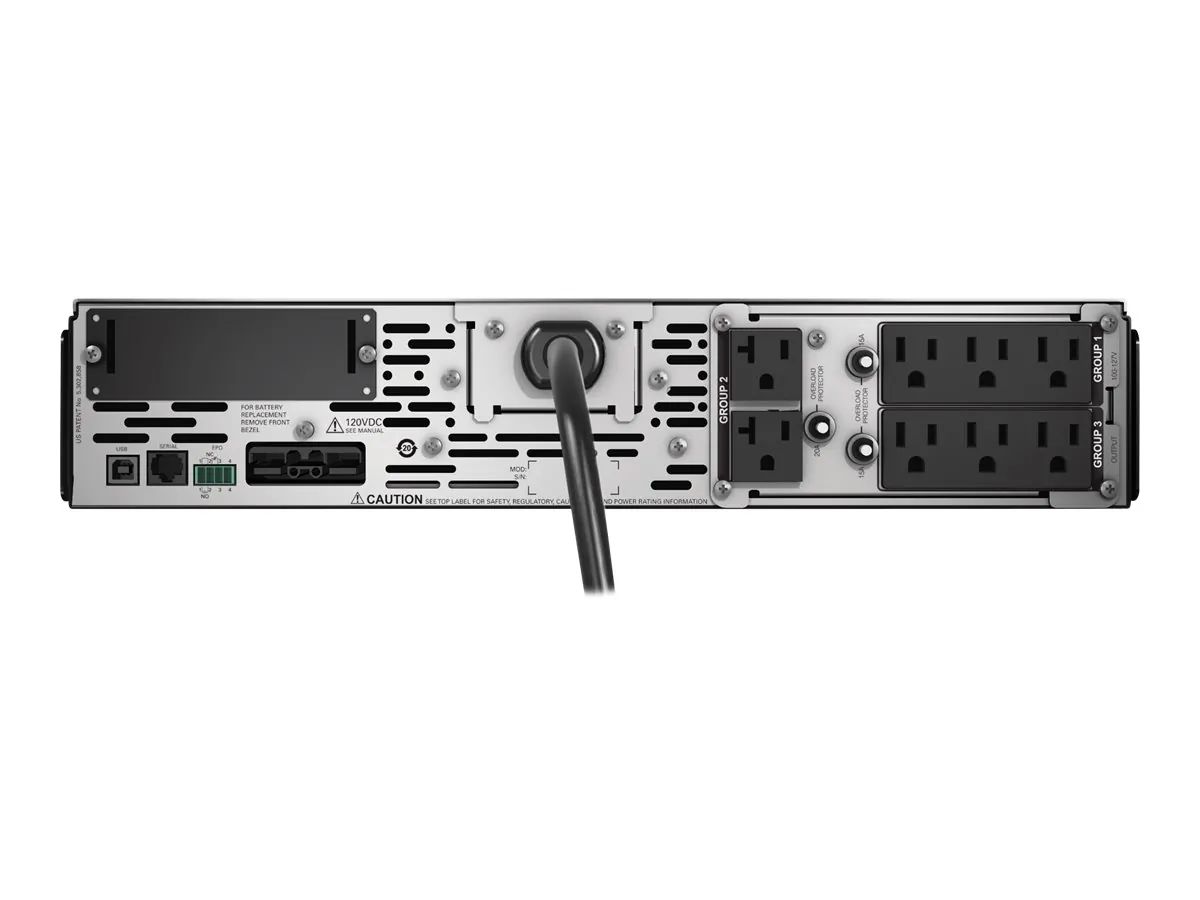 APC - Schneider Electric SMX2200RMLV2U — APC SMART-UPS X, LINE INTERACTIVE, 2200VA, RACK/TOWER CONVERTIBLE 2U, 100V-127V,
