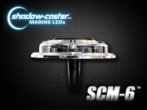Shadow-Caster LED Lighting SCM-6-GW-20 — Shadow-Caster SCM-6 LED Underwater Light - 20' Cable