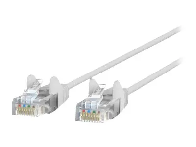 Belkin CE001B01-WHT-S — PATCH CABLE - UNSHIELDED TWISTED PAIR (UTP) - MALE LEFT GENDER - MALE RIGHT GEND