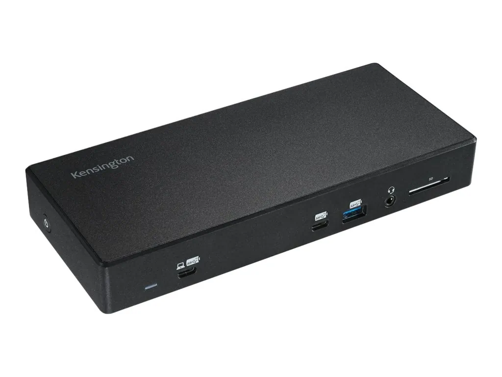 KENSINGTON K33575NA — SD4855P USB-C 10GBPS DUAL VIDEO DRIVERLESS DOCKING STATION - 100W PD - DP++/HDMI