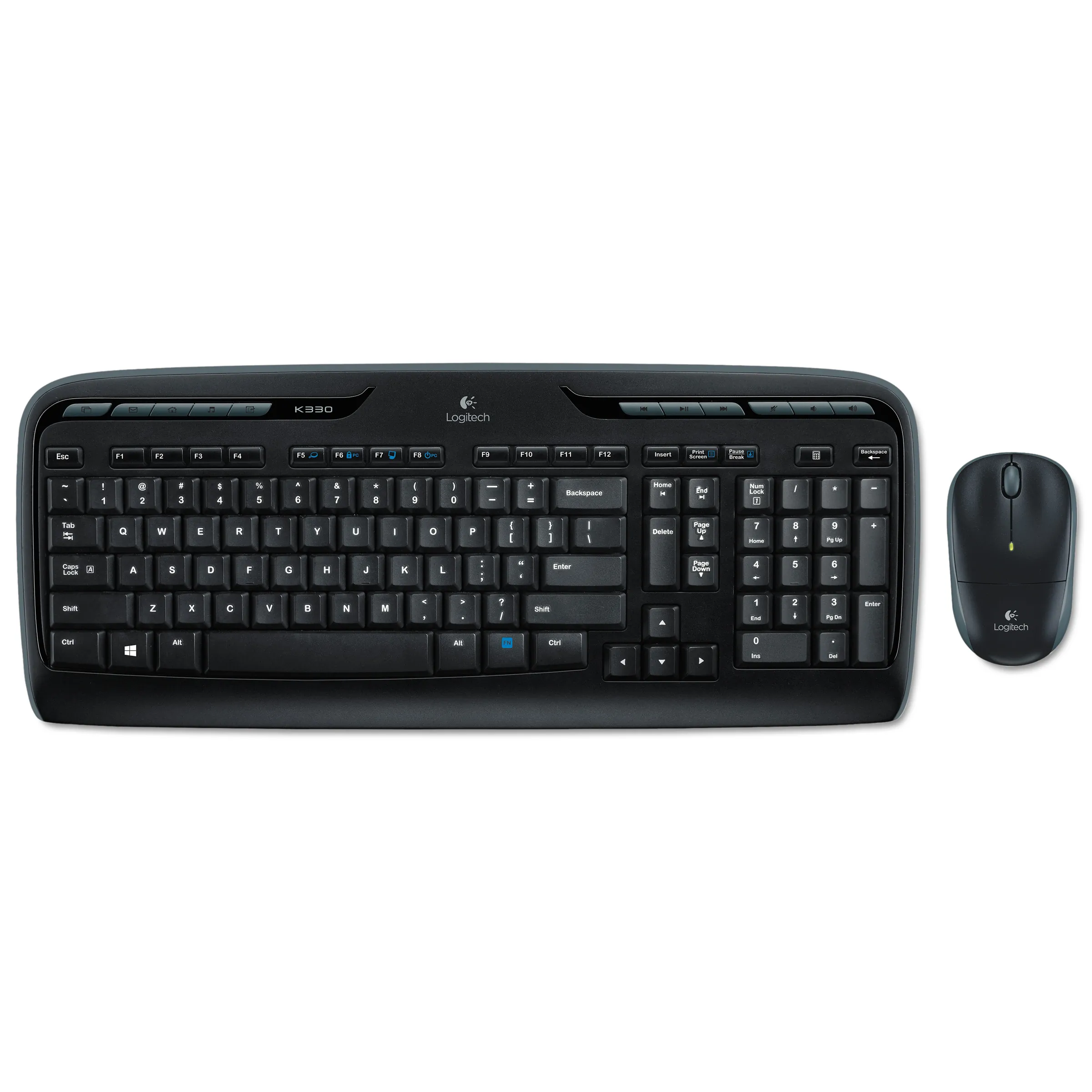 Logitech 920-002836 - Logitech MK320 2.4 GHz Wireless Desktop Set - USB Wireless R