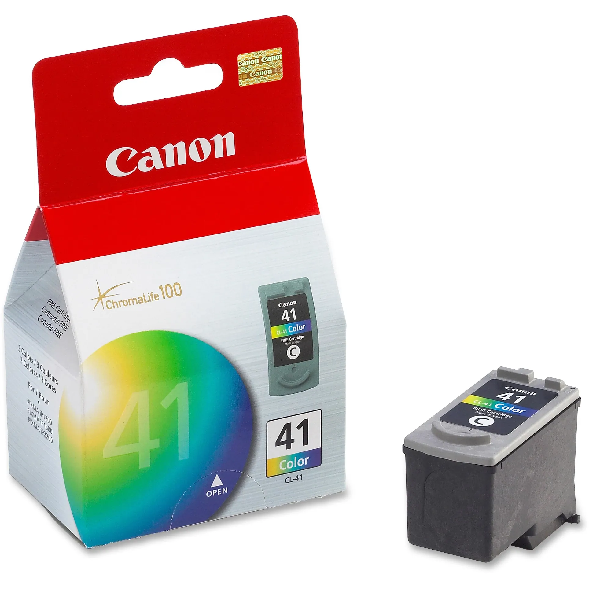 CANON 0617B002 — CL 41 TRICOLOR INK TANK (CYAN, MAGENTA, YELLOW) - 450 PAGES - FOR PIXMA IP6310D,