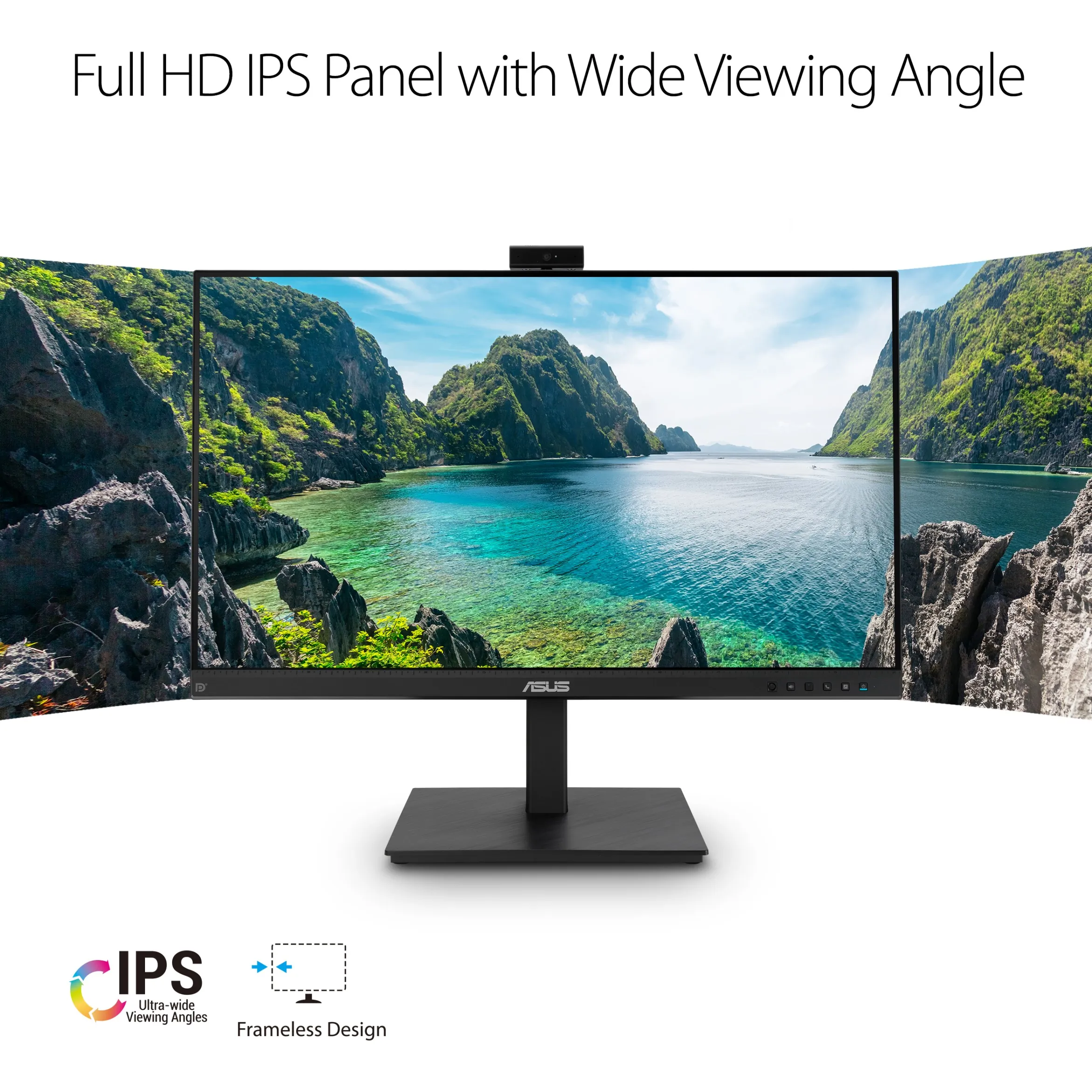 ASUS BE279QSK — ASUS MN BE279QSK 27 IPS FHD 1920x1080 16:9 5ms DO HDMI VGA Speaker Retail