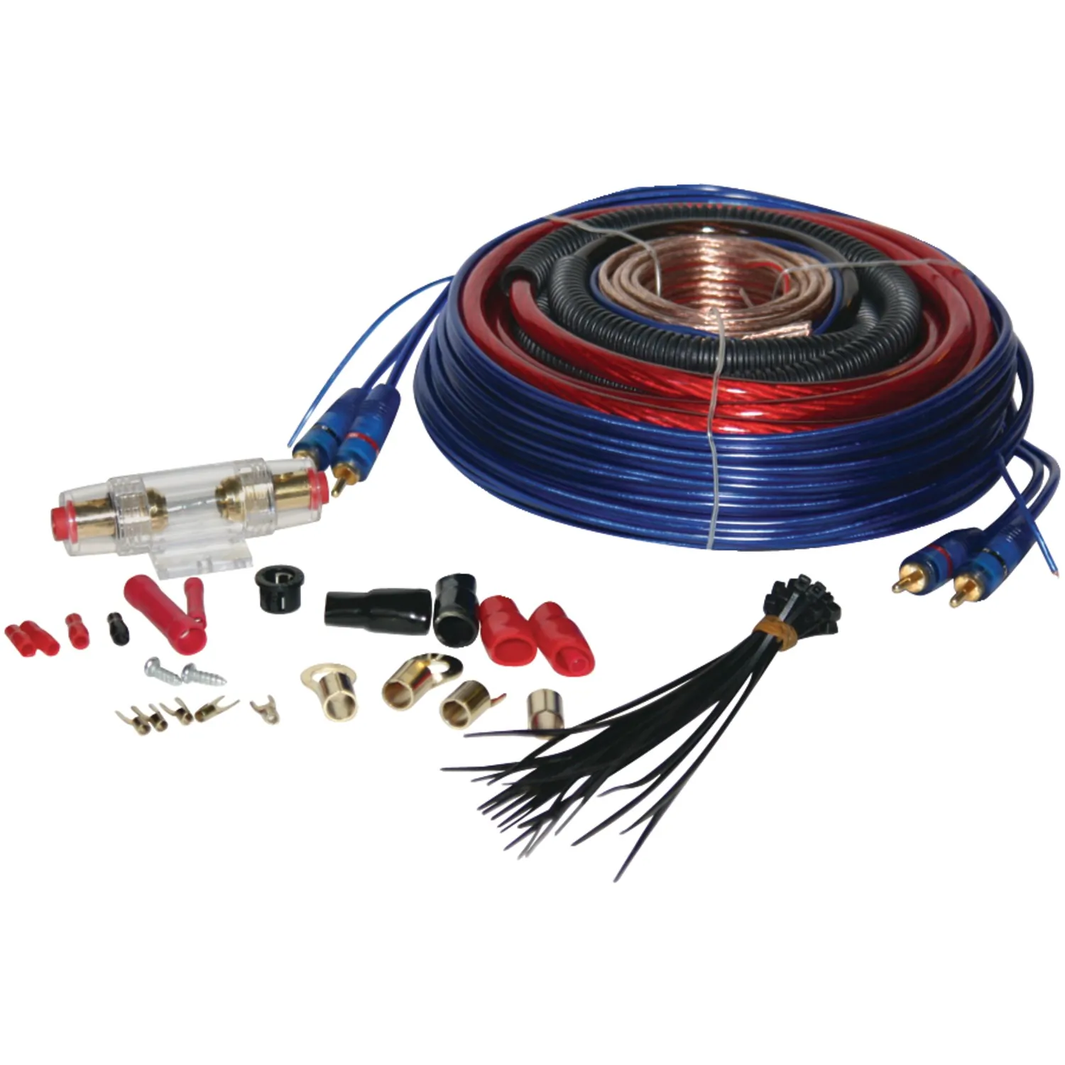 PYLE PLAM40 — Pyle(R) PLAM40 4-Gauge 1,600 Watt Amp Installation Kit