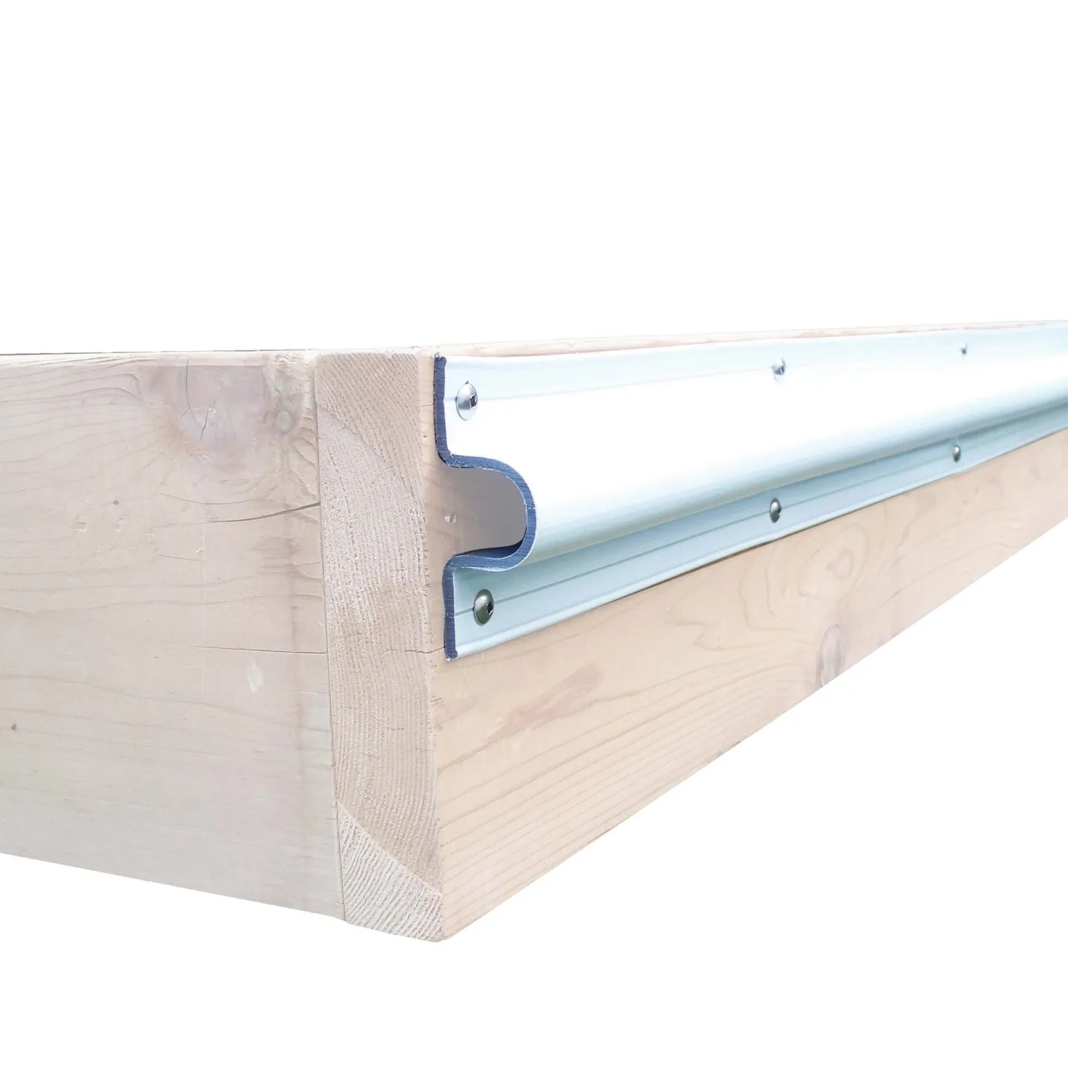 Dock Edge 1132-F — Dock Edge "C" Guard Economy PVC Profiles 10ft Roll - White