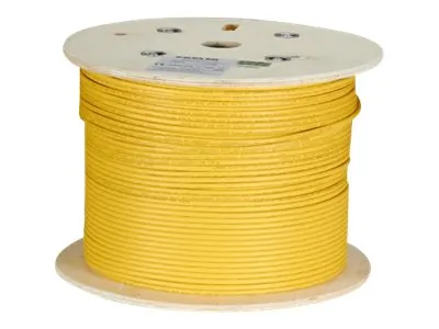 BLACK BOX CORPORATION C6ABC50S-STR-YL-1000 — CAT6A Stranded S/FTP Bulk Cable - 1000ft - Yellow