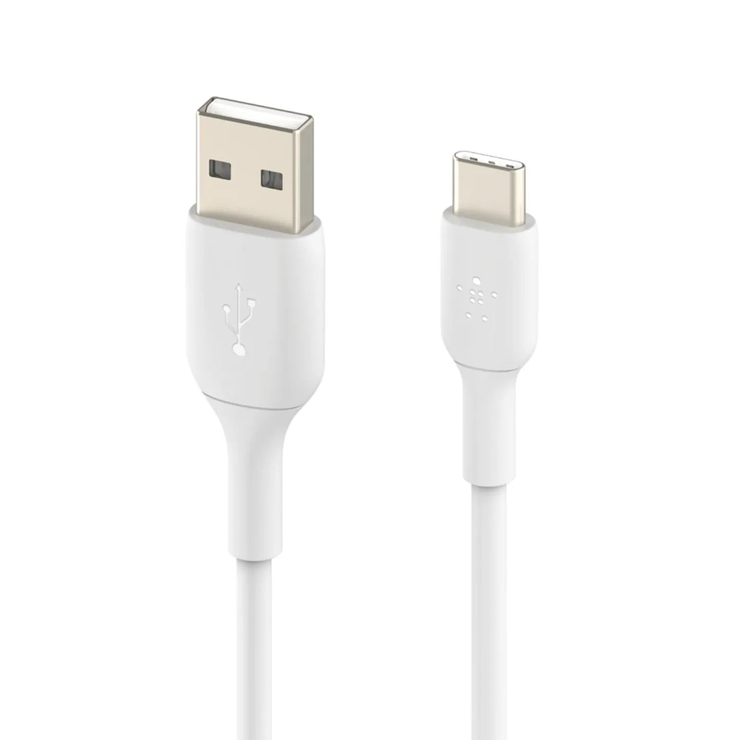 Belkin CAB001BT1MWH — CHARGING CABLE - USB-C LEFT CONNECTOR - MALE LEFT GENDER - USB-A RIGHT CONNECTOR