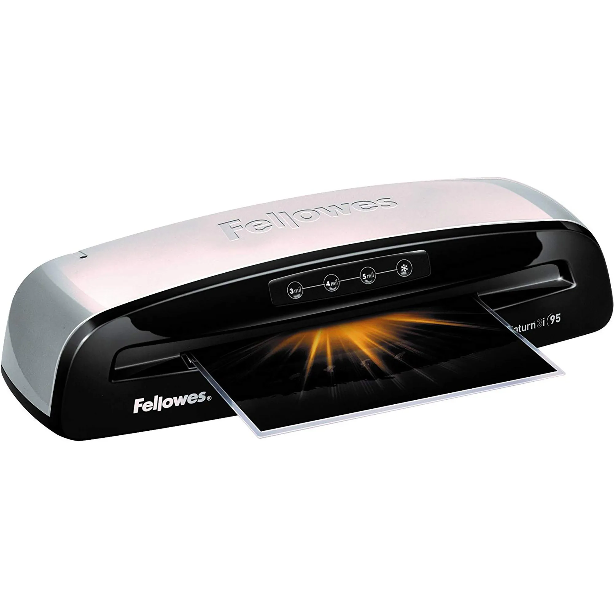 FELLOWES 5735801 — SATURN3I 95 LAMINATOR WITH POUCH STARTER KIT