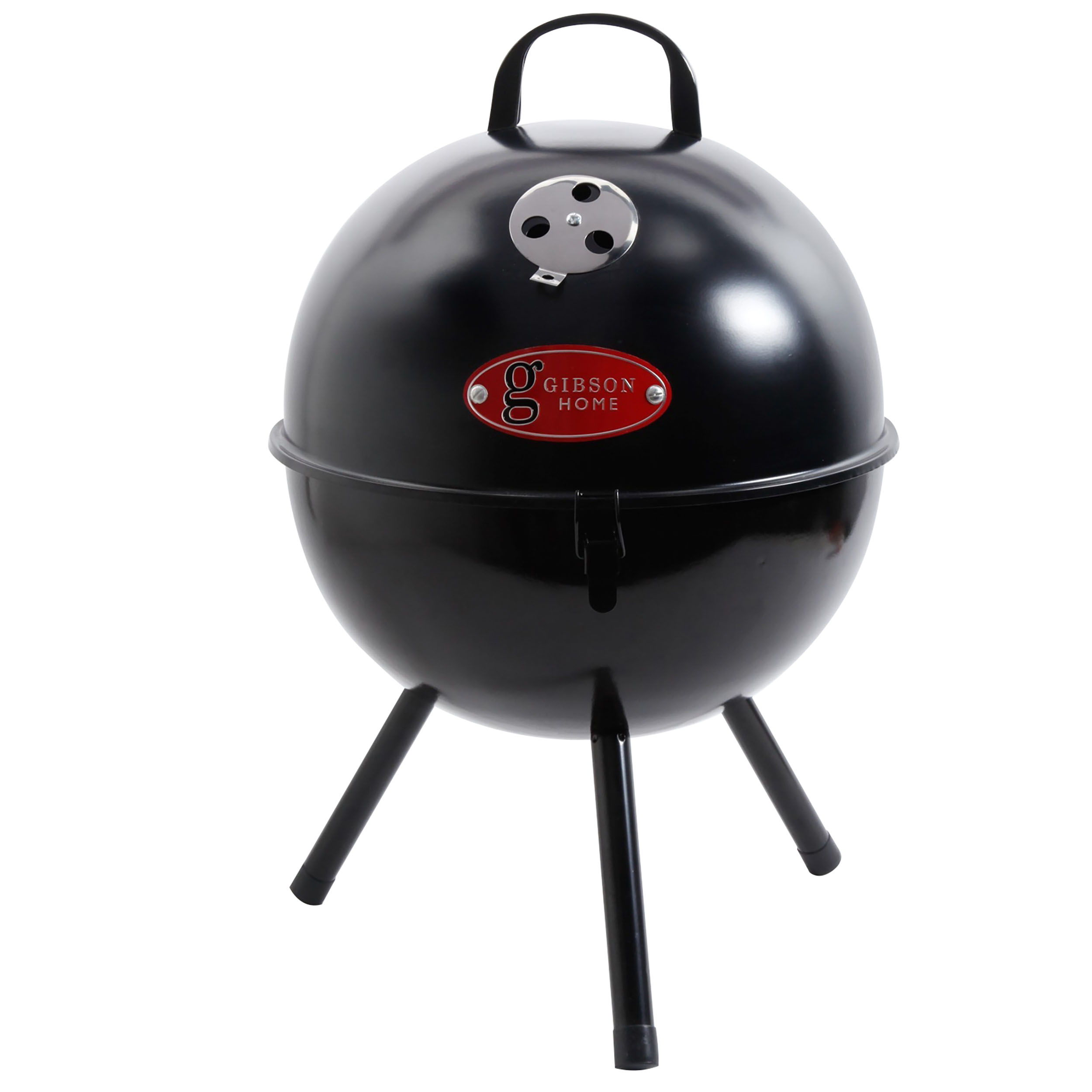 Gibson 91998.06 - Gibson Home Kingston Portable BBQ Grill in Black