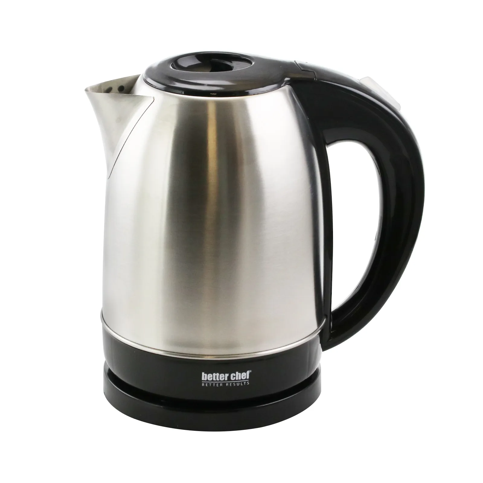 BETTER CHEF IM-170S — Better Chef 1.7 L Cordless Stainless Steel Electric Tea Kettle