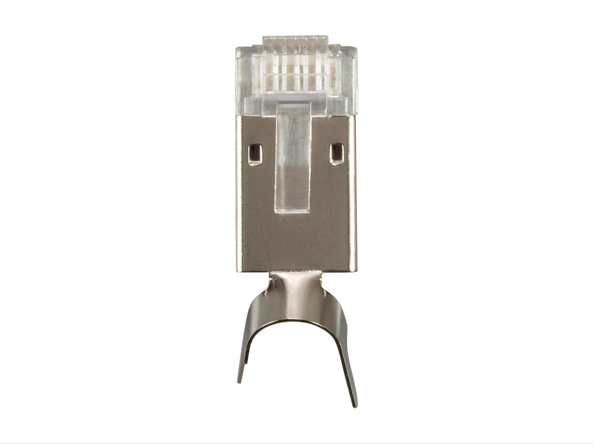 Monoprice 34415 - 8P8C SHIELDED (EXTERNAL GROUND) RJ45 PLUG FOR CAT6A ETHERNET