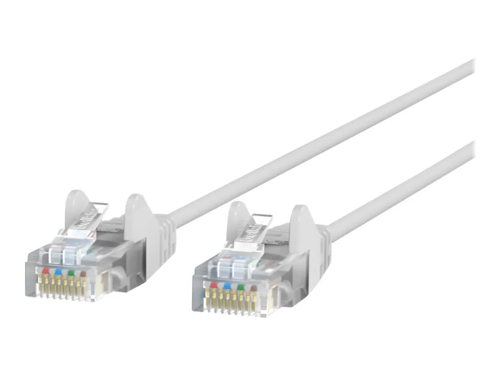 Belkin CE001B03-WHT-S — PATCH CABLE - UNSHIELDED TWISTED PAIR (UTP) - MALE LEFT GENDER - MALE RIGHT GEND