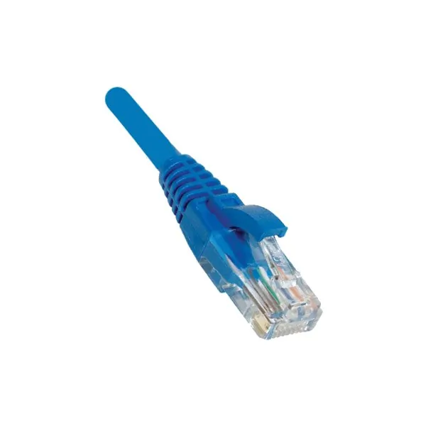 WELTRON 90-C6CB-BL-001 — 1FT Blue Snagless Cat6 Ethernet Patch Cable - High Speed
