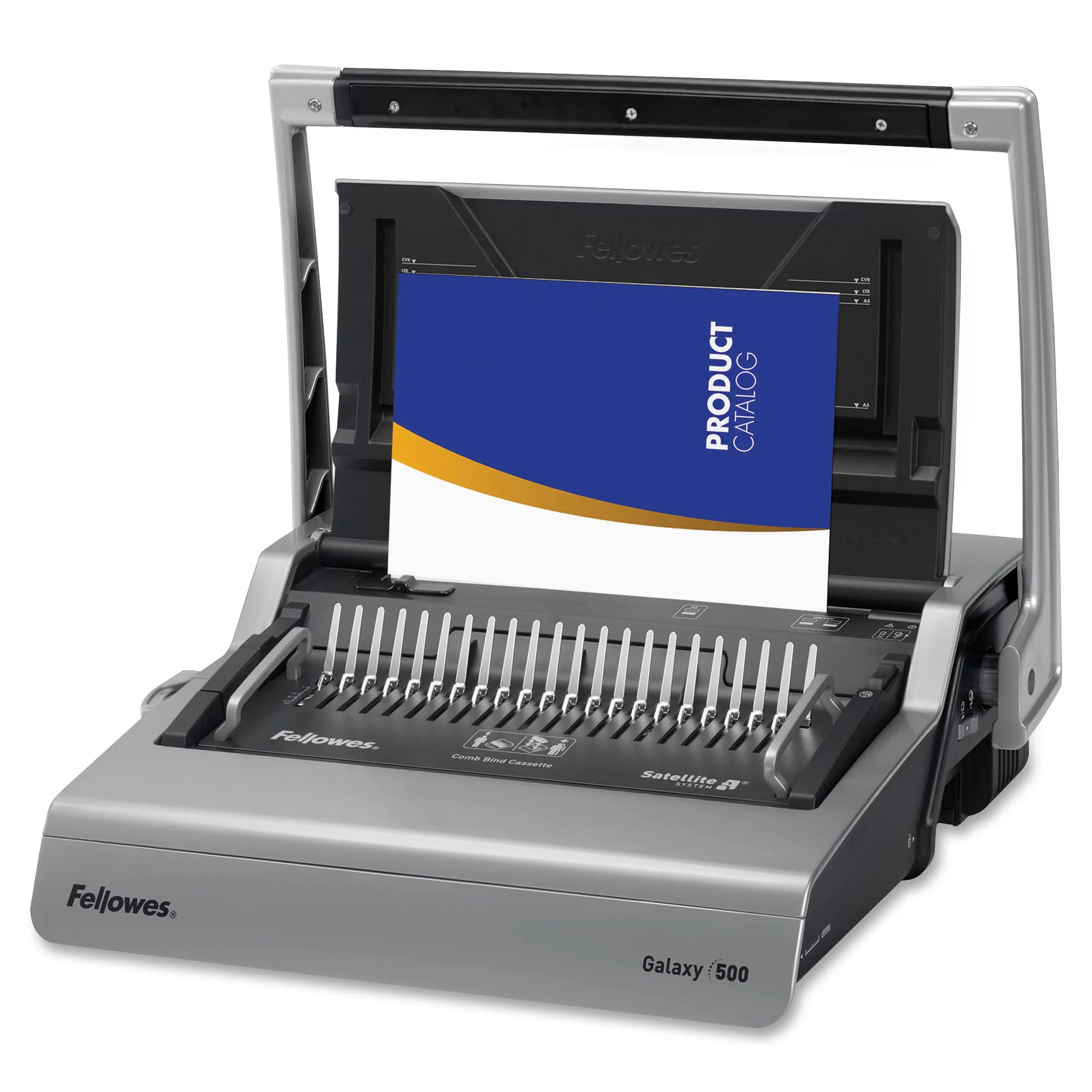 FELLOWES FEL 5218201 - Fellowes Galaxy 500 Comb Binding Machine w Starter Kit - Com