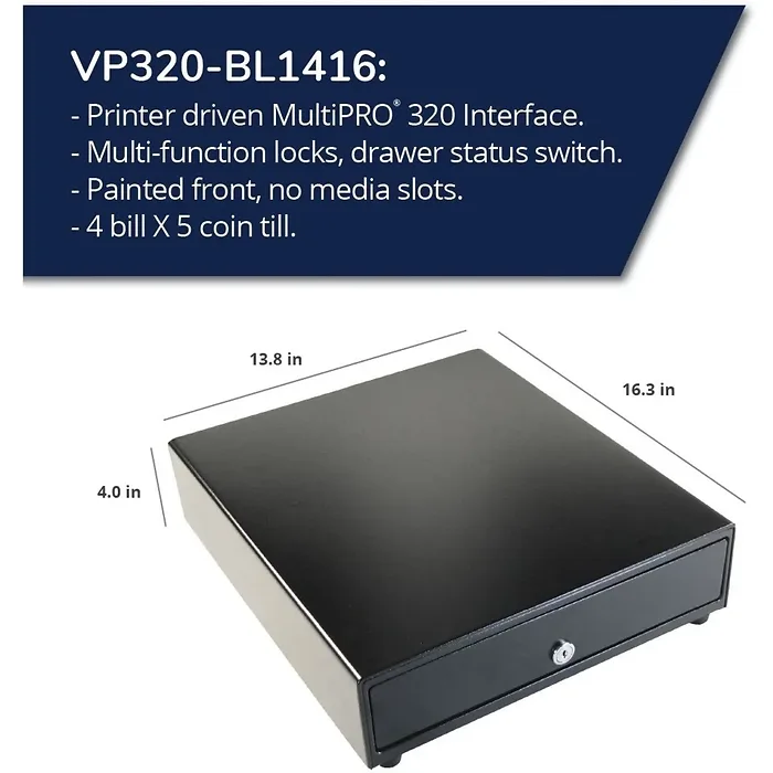 APG Cash Drawer-VP320-BL1416