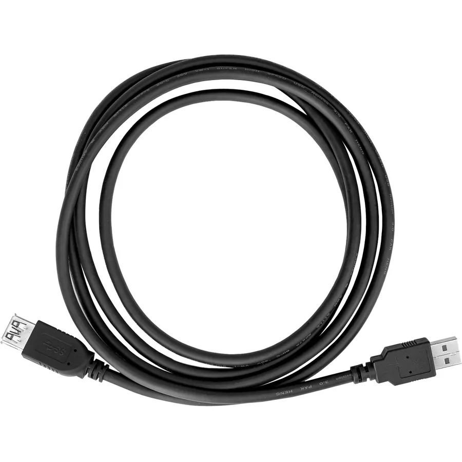 ROCSTOR Y10C262-B1 — PREMIUM USB 3.0 TYPE-A EXTENSION CABLE F/M - 6 FT (1.83M) - TYPE A FEMALE USB -