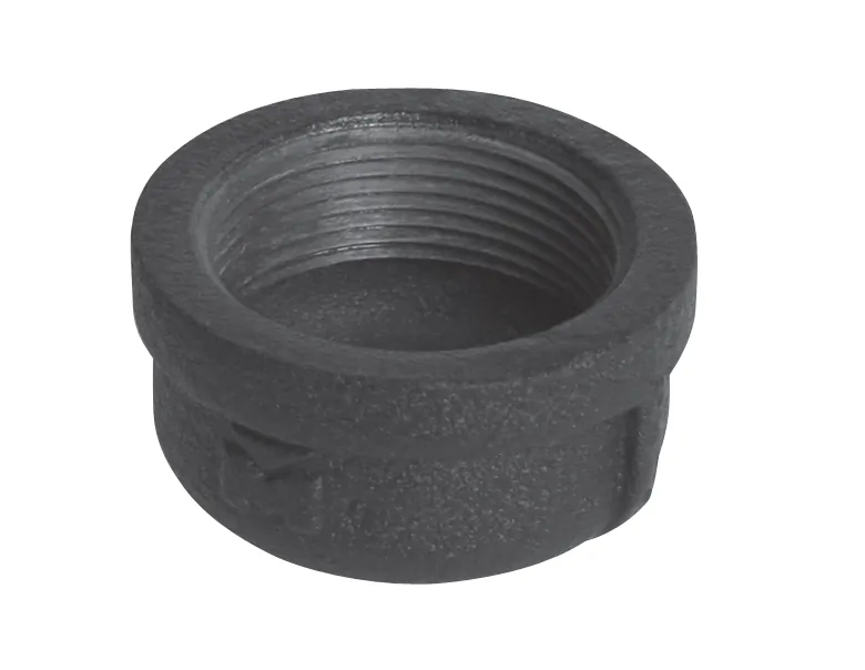 Chief CMA273 — THREADED END CAP FOR EXTENSION COLUMNS - BLACK - END CAP CONNECTS TO ANY 1.5IN N