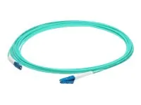 ADDON ADD-LC-LC-5MS5OM4 — ADDON 5M LC TO LC AQUA OM4 SIMPLEX OFNR (RISER-RATED) FIBER PATCH CABLE