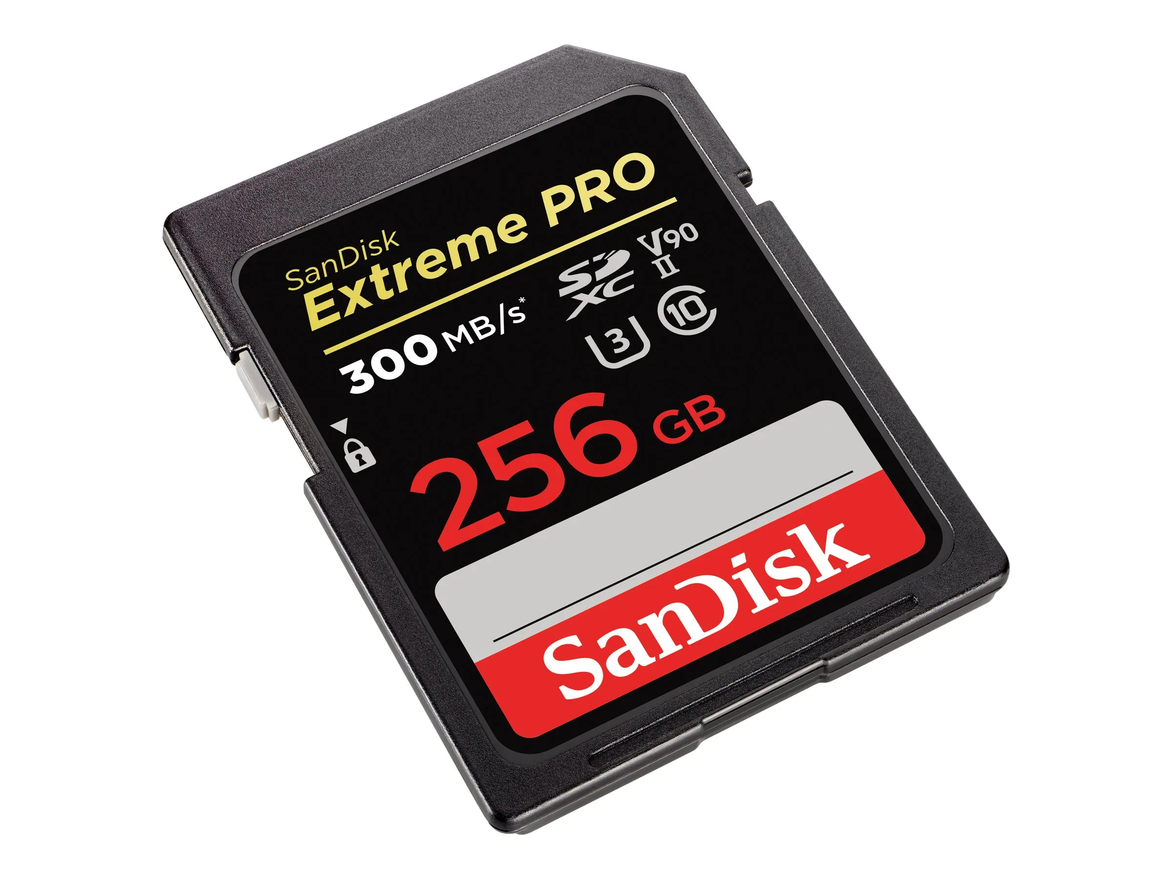 Western Digital SDSDXDK-256G-ANCIN — SanDisk Extreme Pro, 256GB, UHS-II, V90 SDSDXDK-256G-ANCIN, C10