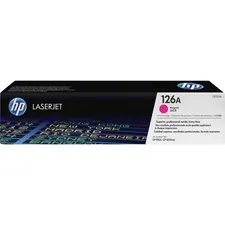 HP CE313A — HP 126A (CE313A) Toner Cartridge - Single Pack - Laser - Standard Yield - 1000 Pages - Magenta - 1 Each
